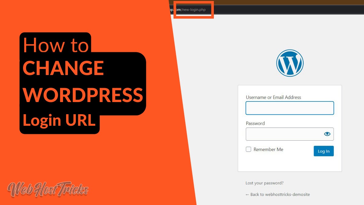 Change WordPress Login URL