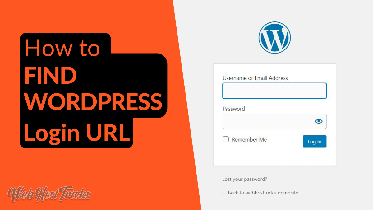 How to find WordPress Login URL – WordPress Tutorials