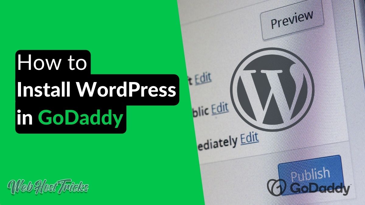 Install WordPress on GoDaddy