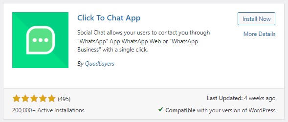 Click To Chat App