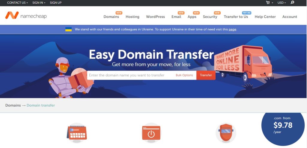 Easy Domain Transfer