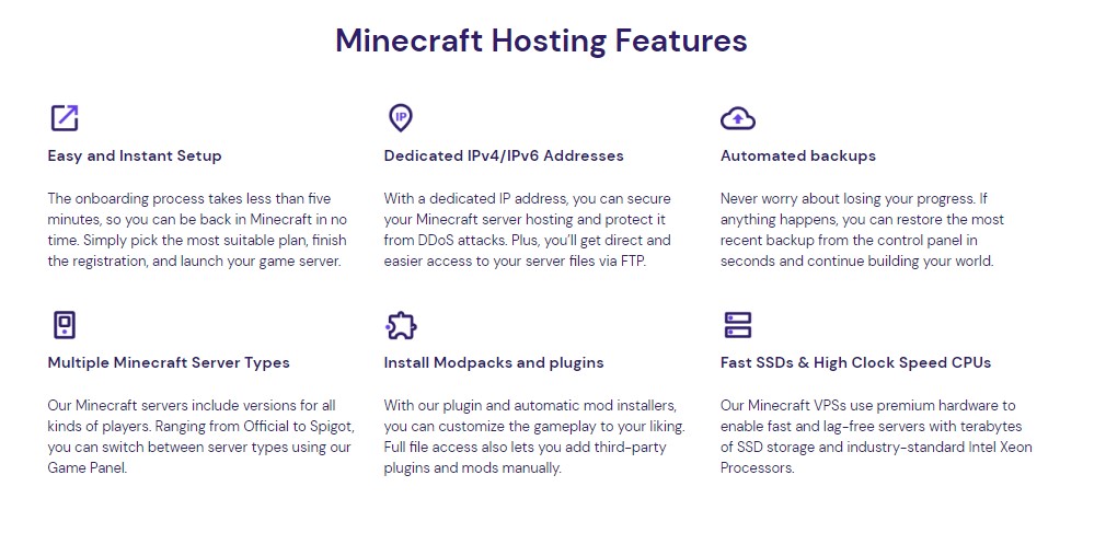 hostinger minecraft hosting