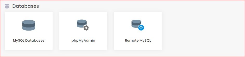 hpanel database