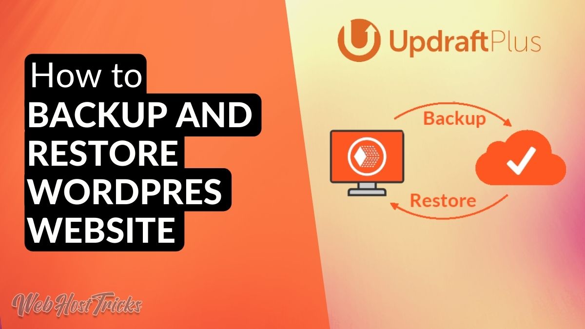 How to backup and restore WordPress