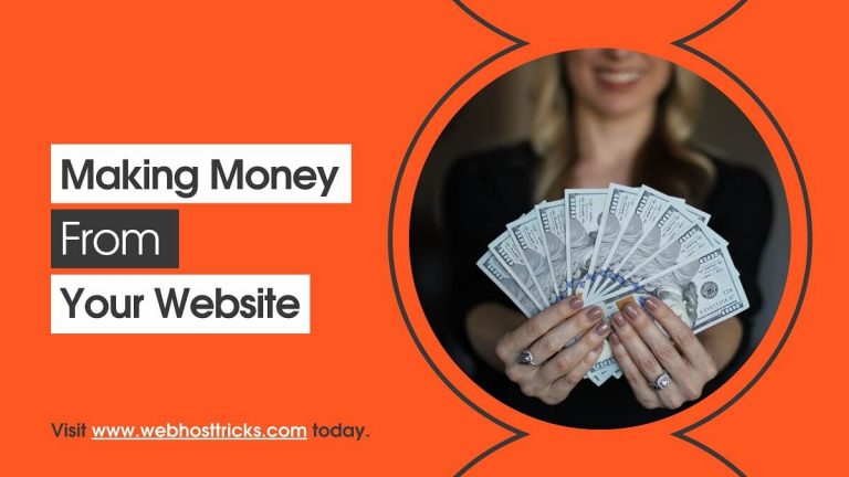 Making Money from Your Website